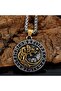 Thor Back Freki Odin Nordic Norse Mythology 316l Necklace