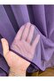 ستارة تول عادية رمادي أرجواني 600x260 طيات متناثرة، 1/2 - 3