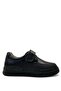 215 Orthopedic 100% Genuine Leather Boys' Black School Shoes