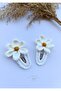 Wonderful Flowers Nilüfer Series - Handmade Hair Accessory from Natural Threads - 4