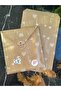 Patterned pouch 10 pieces 18x33 cm heart patterned gift package, paper bag