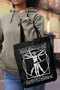 Guitarist Black Unisex Canvas Bag Gabardine Canvas - 4