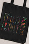 Black Unisex Gabardine Canvas Bag - Medical Tools - 2