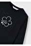 178 Girls' Black Long Sleeve Bodysuit - 2