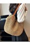 Straw Bag Paper Rope Bag Beach Bag Shoulder Bag Tulip Bag
