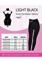 Lightblack High Waist Slimming Corset Leggings - Firming Corset - Postpartum Recovery - 2