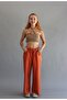 Linen Asymetric Pants - 4