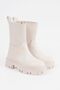 Women's Laceless Boots Flat Long Model with Serrated Sole - 3