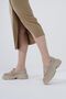 Genuine Leather Women's Moccasin Thick Soled Tassel Casual Shoes - 4