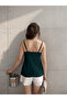 Green Lace Stylish Women's Blouse - Rope Strap - 5