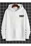 Trust Back and Chest Printed - Wide Cut 3 Thread Sweatshirt - 2