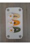 Baby and Child Buckle with Daisy Figure, Hand Knitted Snap Fasteners, Set of 3 - 2