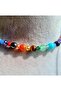 7 Chakras - Seven Chakras Natural Stone Anklet (22.5-5cm) (1 Pc) (Handmade Design Products) - 3