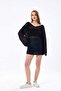 MODA MH SPANISH SLEEVE BOWKNOT HOLE BLUZ، تونك، سترة - 4