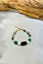 Jade Moonstone Eagle Eye Aventurine Natural Stone Onyx Natural Stone End Dorika Mallorca Pearl Women's Bracelet - 4