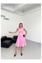 Pink Ruffle Dress