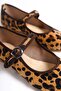 Women's Leopard Mary Jane Ballerina Flats - 7