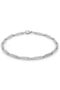 Singapore Bamboo Cube Model Men's Steel Bracelet Imprint Eck05B - 3