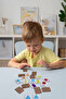 Colors and Geometric Shapes Themed Wooden Educational Cards Montessori Toy - 7