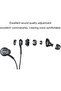 Wired In-Ear Earphones Black - 3