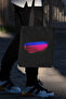 Kuban People's Republic Black Unisex Canvas Bag Gabardine Canvas - 3