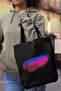 Kuban People's Republic Black Unisex Canvas Bag Gabardine Canvas - 4