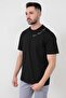 Black men's live love printed regular cut t-shirt - 4