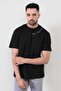 Black men's live love printed regular cut t-shirt - 3