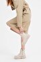 Women's Lace-up Boots Comfortable Shoes with Thick Serrated Soles - 5