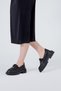 Genuine Leather Women's Loafers Thick Soled Casual Casual Shoes - 6