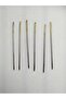 6 Pieces Medium Size Gold Etamine Tapestry - Cross Stitch Needle - 7