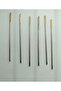 6 Pieces of Large Size Gold Etamin Tapestry Cross Stitch Needles