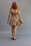 Mini Linen Closure Skirt - 5