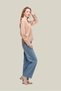 The Pery Powder Slim Fit Linen Women's Shirt - 5