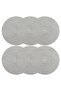 Volonte Cream Jute American Service 2-Piece Knitted Straw Plates - 4