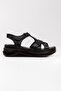 Inner and Outer Genuine Leather Orthopedic Comfort Sole Women's Sandals - 2