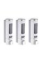 Wall Mounted Manual Soap Dispenser Liquid Sink Soap Dispenser Hand Soap White Color 3Pcs White Color