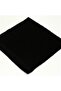 Black Cheesecloth Inner Headscarf Embroidered 3 Pieces 90x90 100% Cotton