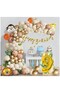 9 Years Safari Patterned Foil Balloon Birthday Party Set - Ornament - 4