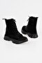 Women's Lace Up Boots Zippered Sport Sole