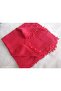 Handmade Blackberry Embroidered, Beaded Writing, Cheesecloth, Scarf, Yemeni, Mevlüt Cover with 4 Embroidered Sides - 2