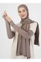طقم شال وأكمام مايكرو - طقم حجاب رياضي احترافي - مينك داكن - (ST097)، (ID 2909709)