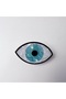 Green Bone Peg Hair Clip - Eye Pattern (1 Pc) - 3