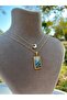 Women's Gold the Moon Tarot Necklace Set - 2
