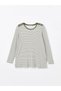 Crew Neck Striped Women's T-Shirt (W4)