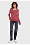 Relaxed Fit Suede Women's T-Shirt - 2
