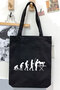 Black Unisex Gabardine Canvas Bag - Veterinary Evolution