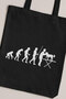 Black Unisex Gabardine Canvas Bag - Veterinary Evolution - 2