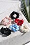 6 Piece Colorful Slim Fit Satin Bagel Set - 3