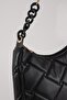 Women's Quilted Puff Sleeve Bag - 2